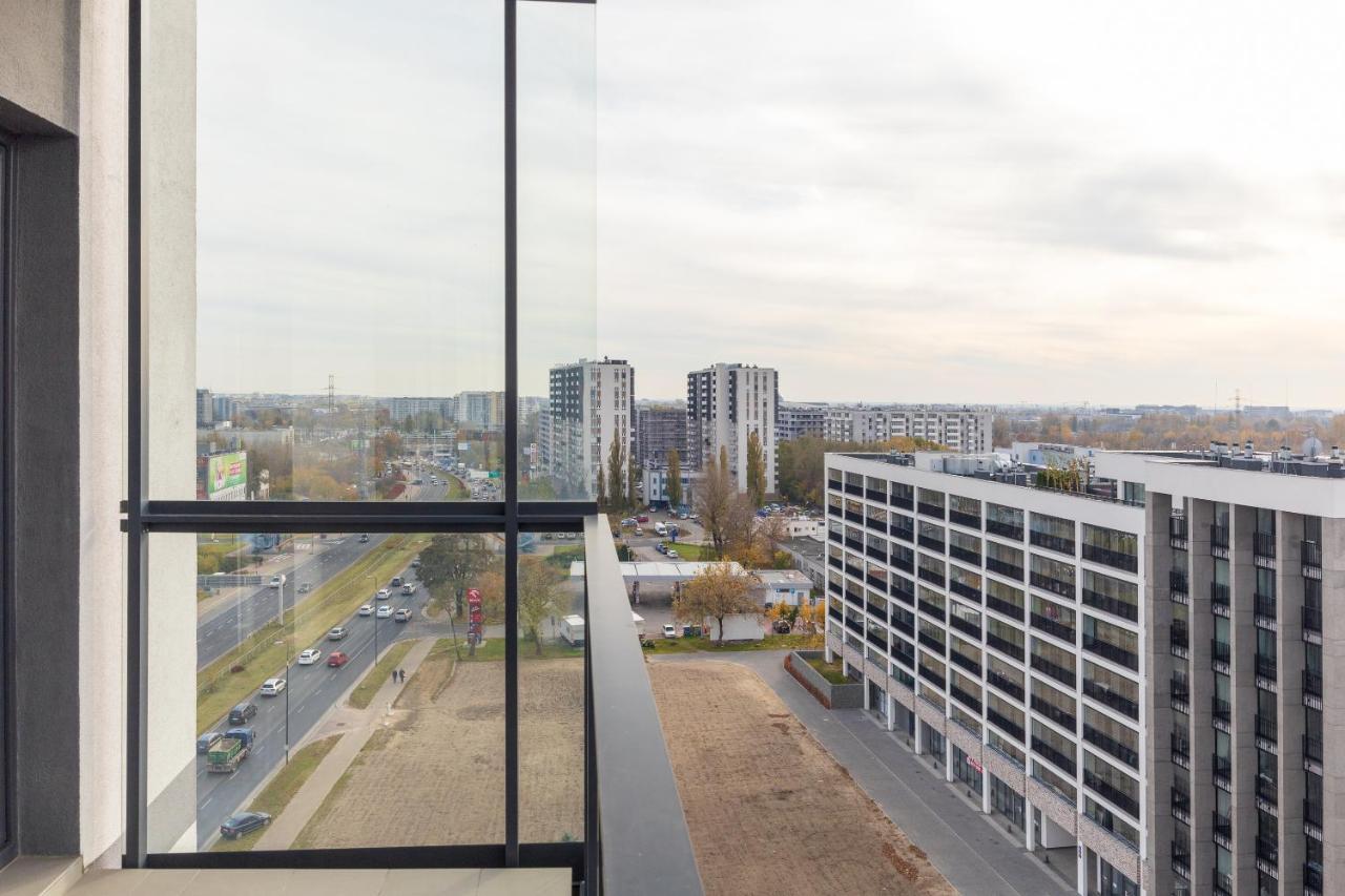 Wola Chic Blue Apartment Varsovia Exterior foto