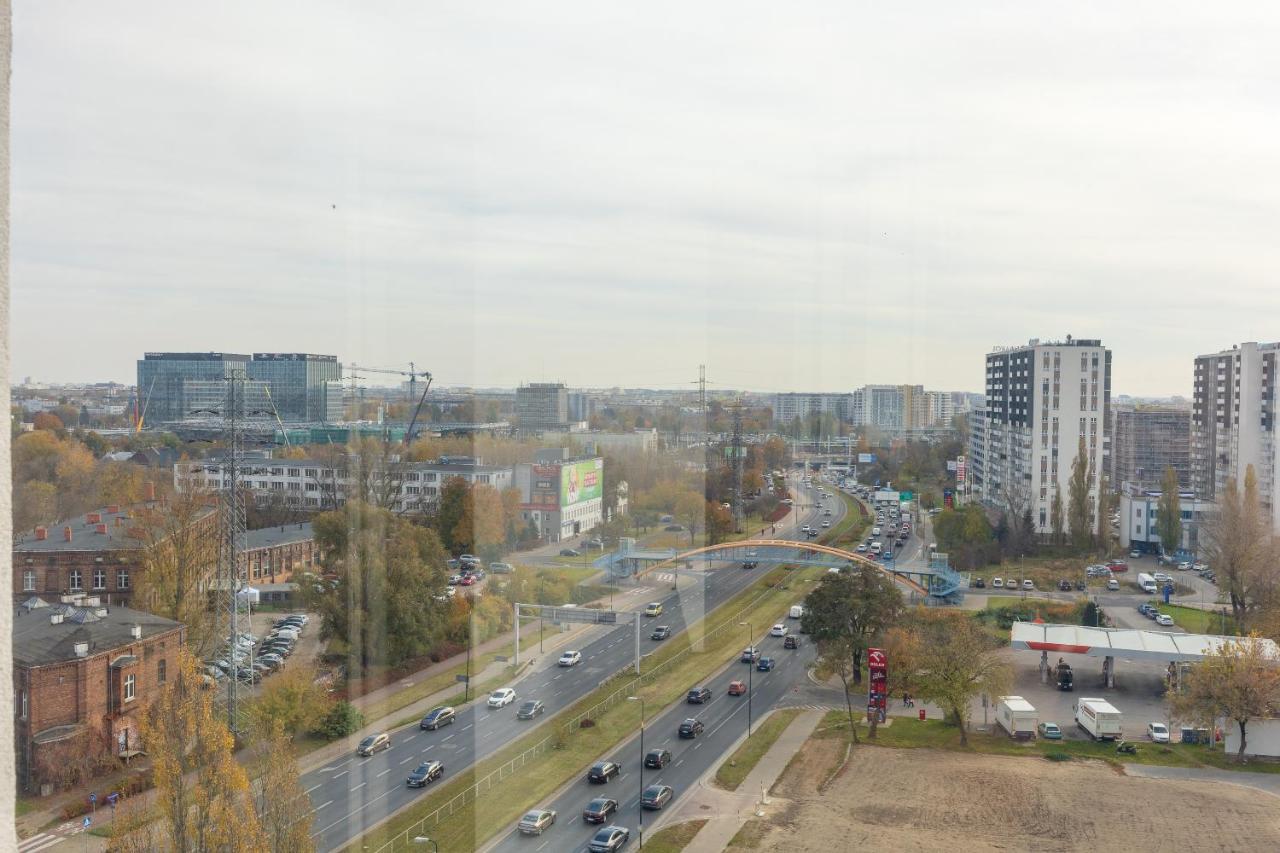 Wola Chic Blue Apartment Varsovia Exterior foto