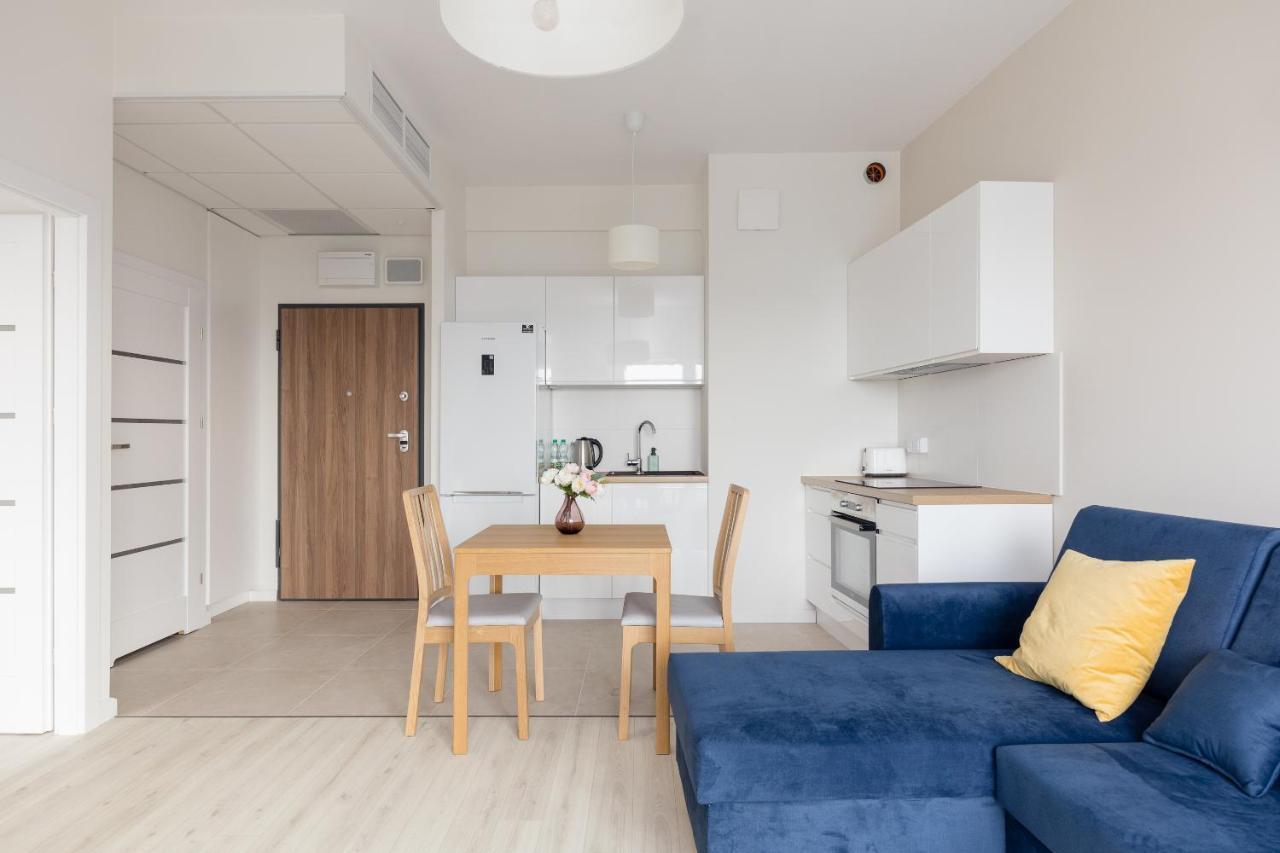 Wola Chic Blue Apartment Varsovia Exterior foto