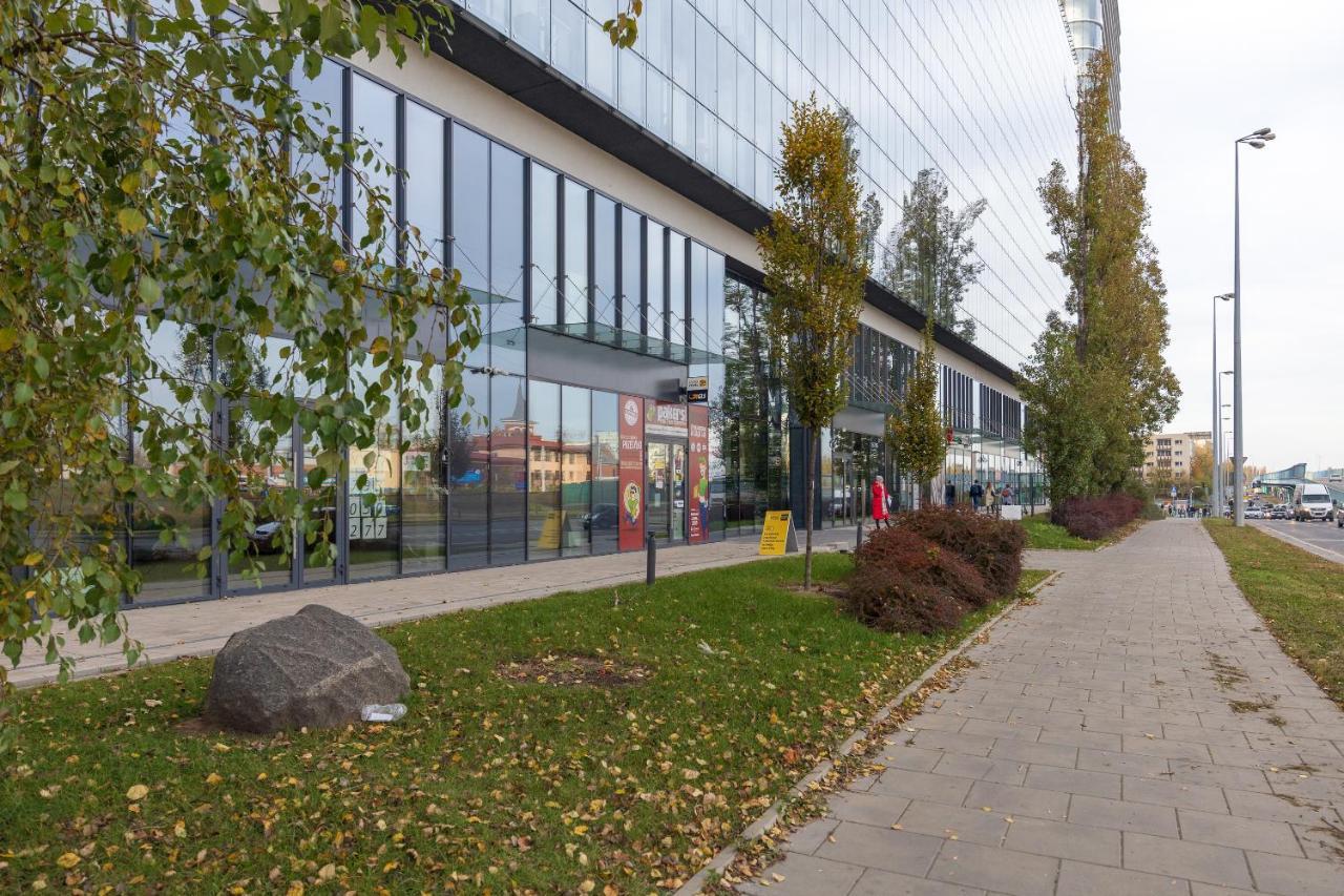 Wola Chic Blue Apartment Varsovia Exterior foto