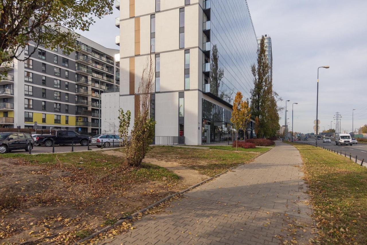Wola Chic Blue Apartment Varsovia Exterior foto
